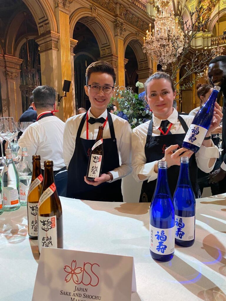 「Best Sommelier of the World」にて、福寿純米吟醸が提供されました